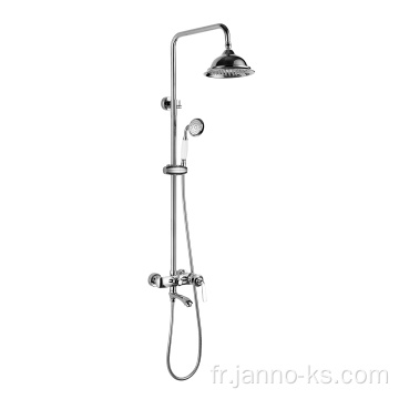 Robinet de douche mural noble en laiton